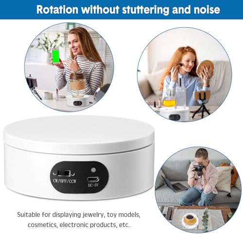 Professional Photography Turntable Motorized