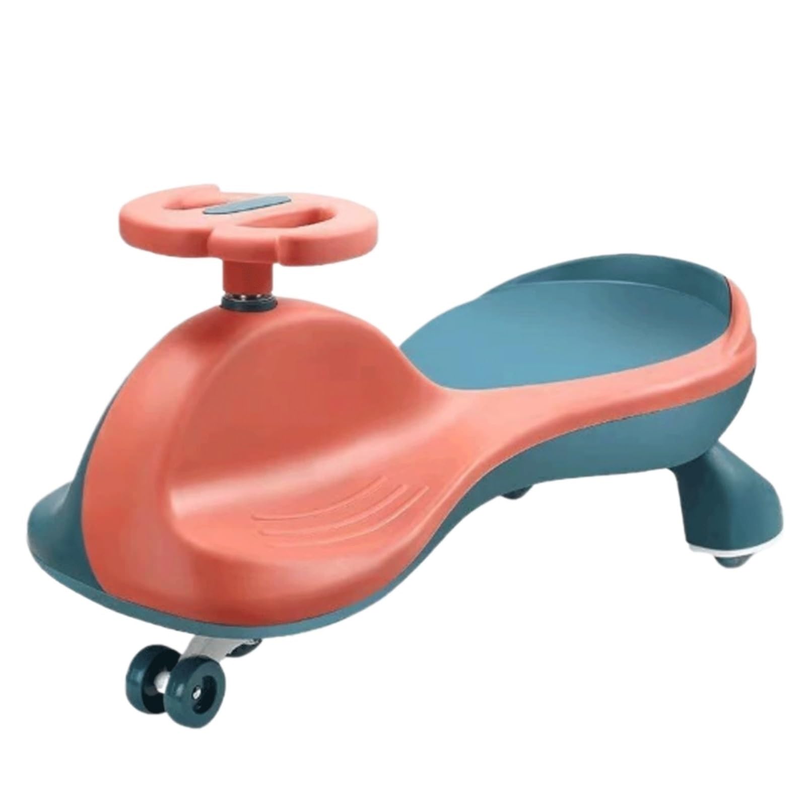 SDGBCXD Swing Car, Wiggle Car Music Light Anti-rollover Swing 100kg Load-bearing Capacity Age 3+ Months Cars