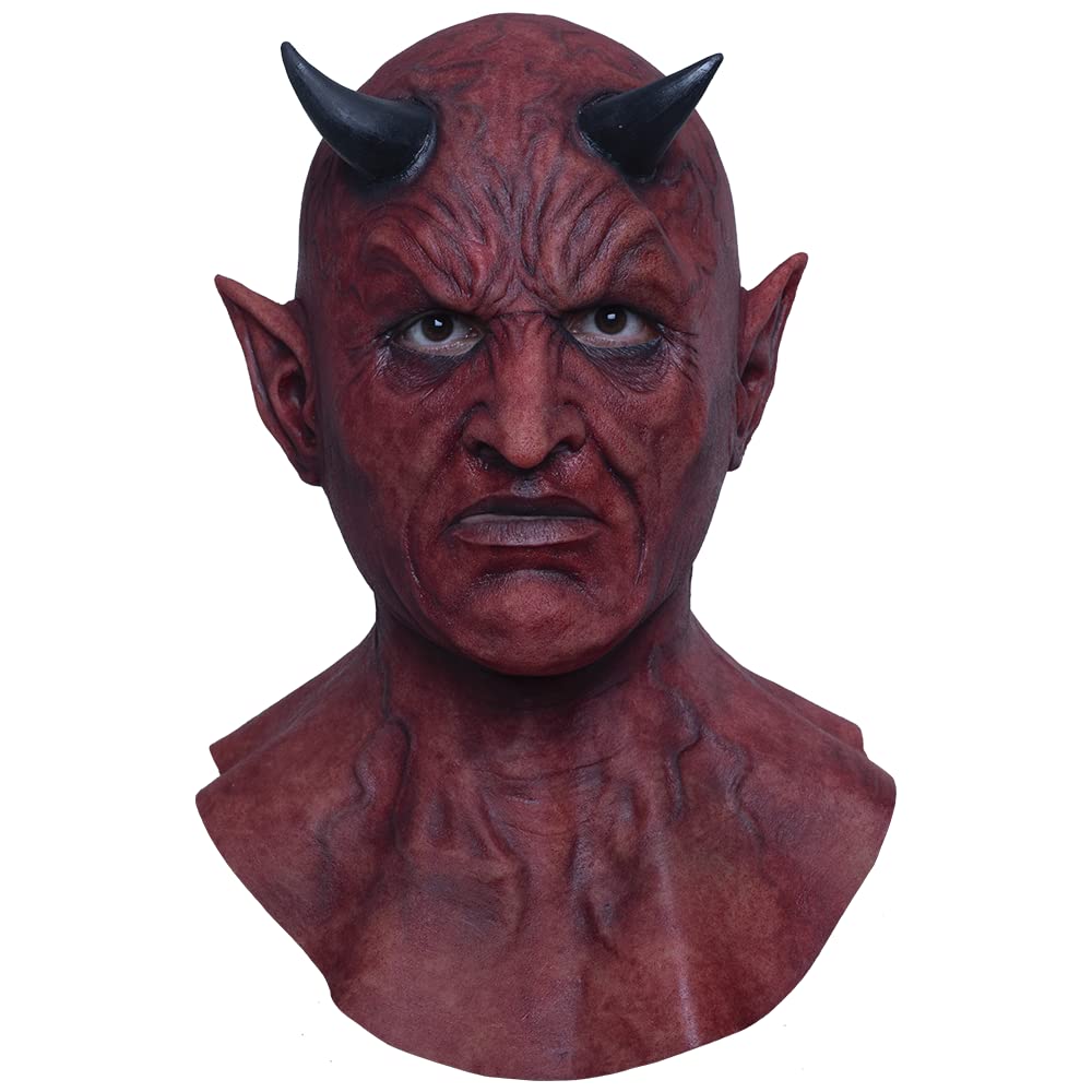 Ghoulish Productions Lucifer Mask Hyper Realistic Halloween Demon
