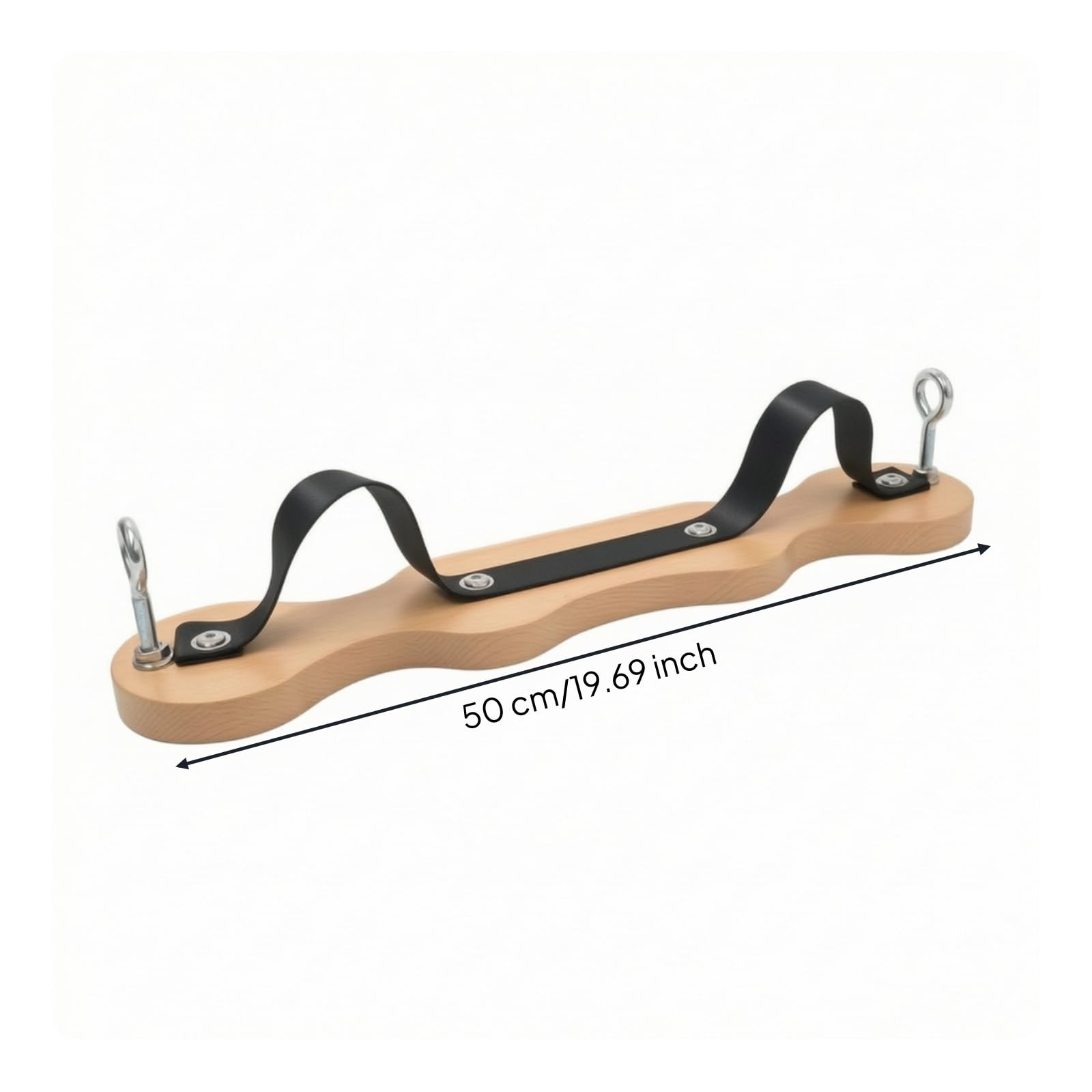 Tavola Correttiva con Cinghia Resistente Attrezzo Ergonomico Balance Board per Istruttori, Principianti, Palestra, Casa