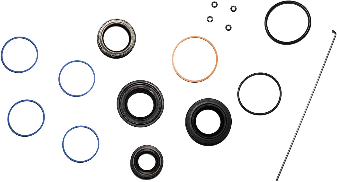 Power Steering Seals - Power Steering Rack and Pinion Seal Kit for Hyundai Santa Fe 2001-2006 | Precision Fit, Leak Prevention, Auto Replacement Part, Steering System Rebuild