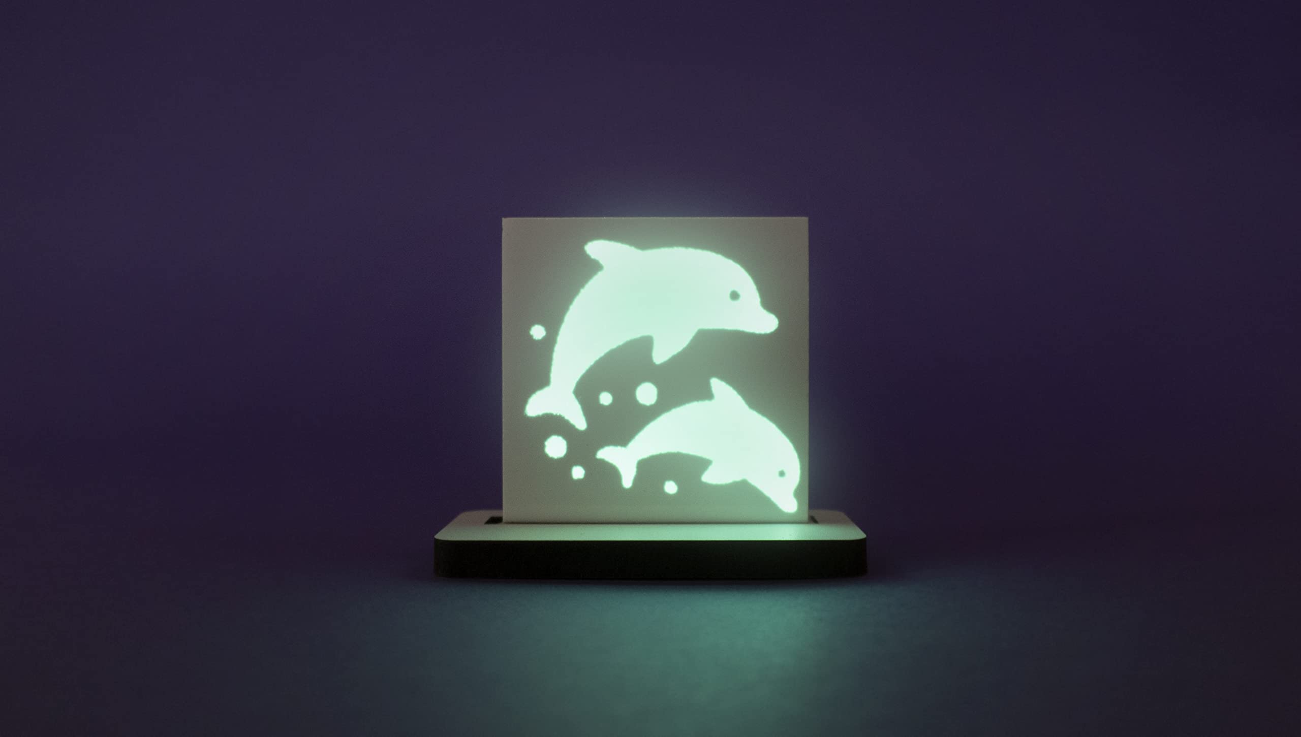 SMARTILEDelfines 2 Ceramic Tile Mini Glowing Bulbs