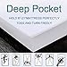 Cozynight Full Size 100% Waterproof Mattress Protector, Breathable, Noiseless, Mattress Cover, Fitted 10