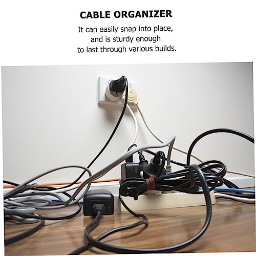 jojofuny 72 piezas Clip para cable para computadora Organizador de pin de placa madre Abrazadera kit para gestión de energía GPU miniatura 6