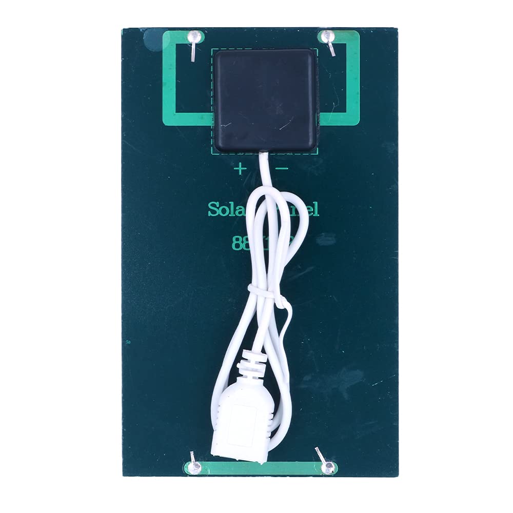 Kit 2 Mini Pannelli Solari 1,6W 5,5V - Per Progetti Fai Da Te, Giardino, Campeggio - Ricarica Eco