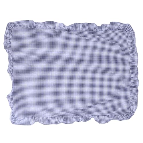 Nappe rectangulaire à carreaux classiques pour table de repas intérieur