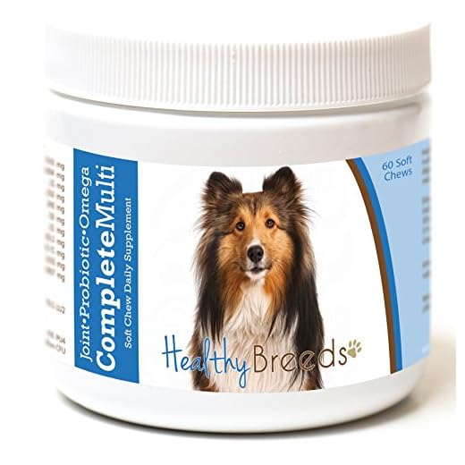 Healthy Breeds Shetland Sheepdog All in One Multivitamin Soft Chew 60 Count