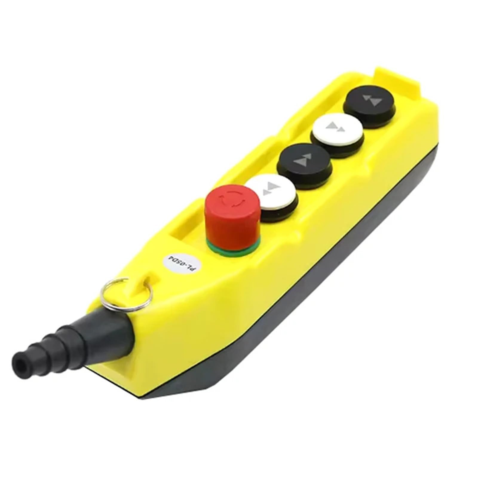 Caja de botones PL05D4 de control de grúa con interruptor de dos velocidades y 5 orificios 5