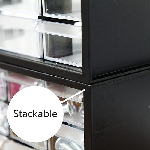 Miniatura 9 de livinbox - Organizador de escritorio con cajones para arte, manualidades y costura.