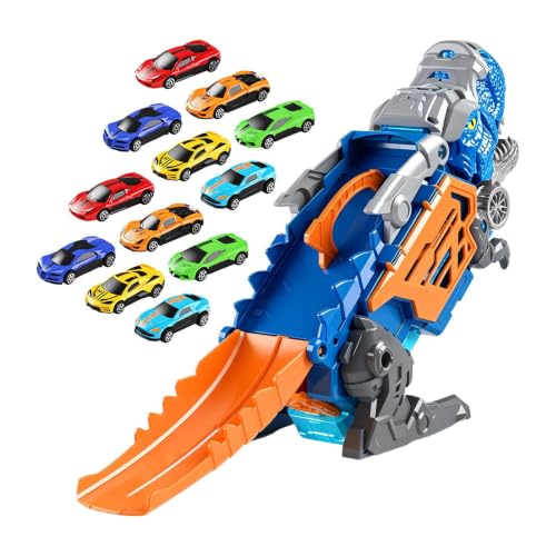 Camión de dinosaurio para regalar en cumpleaños y fiestas infantiles con coches