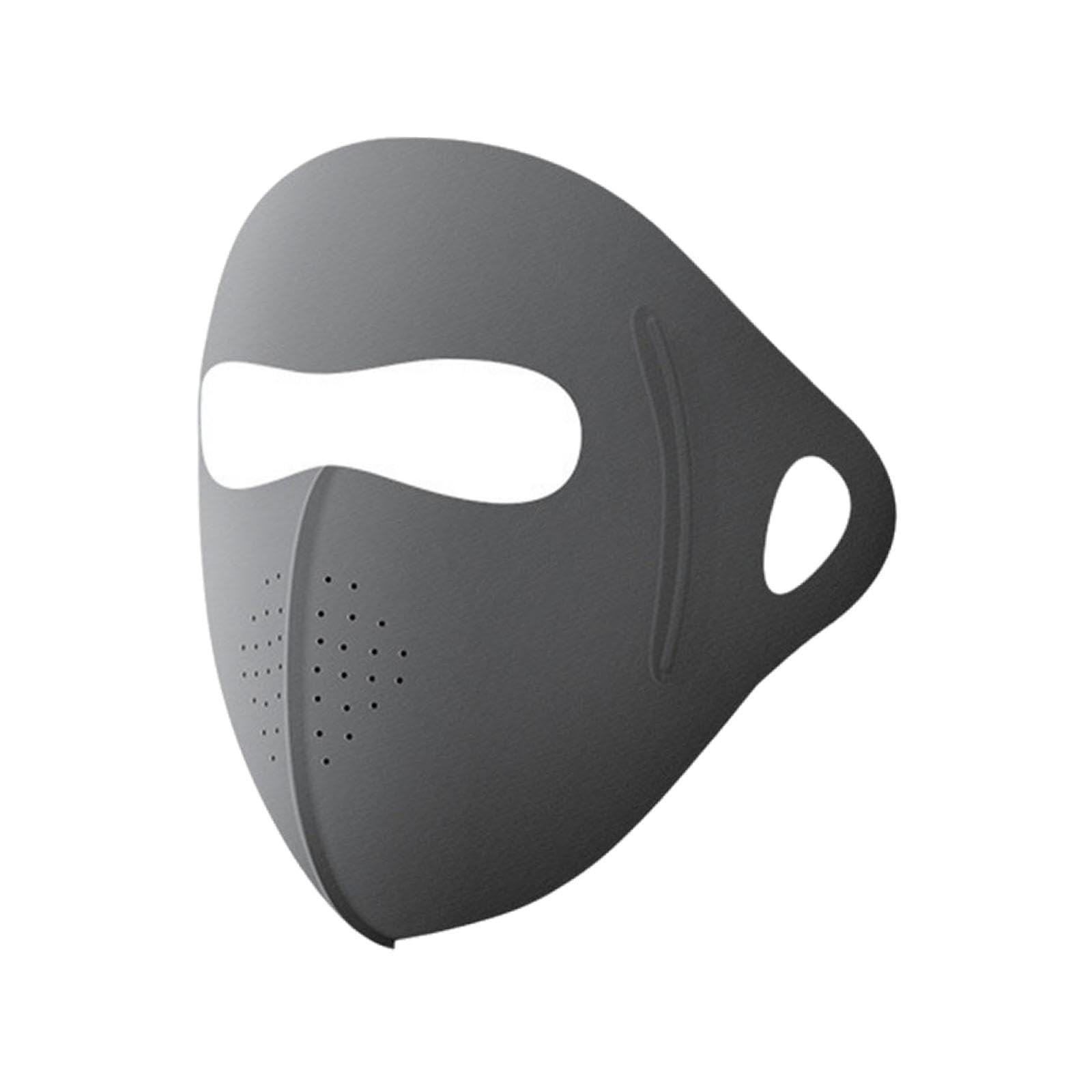 TRENDYNEST Full Face Cover Folded Women Face Mask for Outdoor Sports Climbing Traveling Dark Gray-image-41