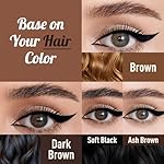 UCANBE Wild Natural Liquid Brow Pen - Microblading Eyebrow Pencil with Brow-Fection Angled Brush, Waterproof, Soft Bristles, Natural-Looking Brows, Last All Day for Women Girls Makeup(Ash Brown) - Image 3