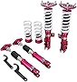 Godspeed MSS0112-A MonoSS Coilover Lowering Kit, Fully Adjustable, Ride Height, Spring Tension And 16 Click Damping, compatible with Hyundai Sonata (YF) 2011-14