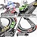 3 IN 1 Slot Car Race Track Sets with 4 High Speed Slot Cars, Electric Race Car Track Include Circular Overpass Flash Tracks, 1:43 Remote Control Track Car Game Toys Gifts for Adults Boys Ages 6 7 8-12
