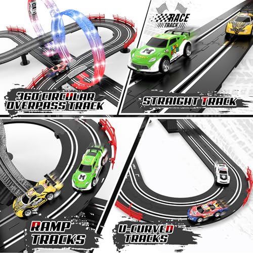 3 IN 1 Slot Car Race Track Set