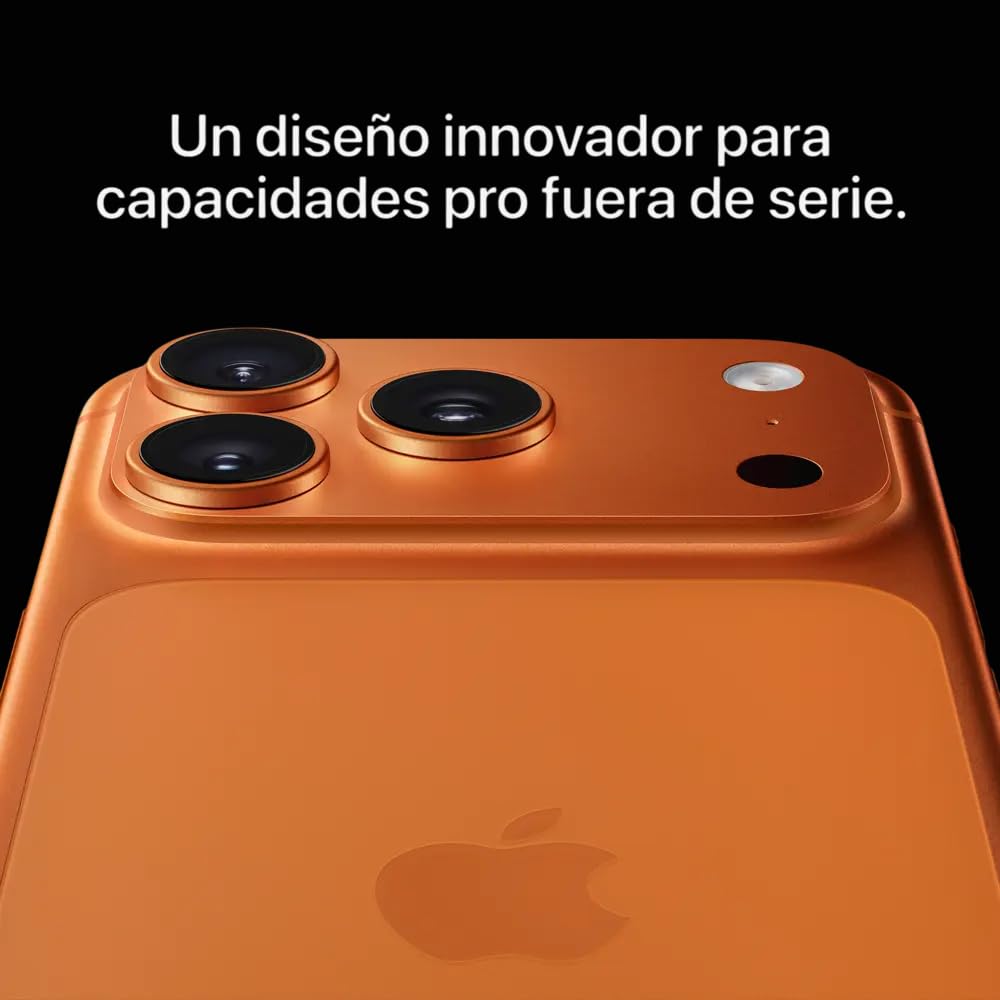 Apple iPhone 17 Pro Max, US Version, 512GB, eSIM, Silver- Unlocked (Renewed): 1TB Cosmic Orange AT&T Renewed