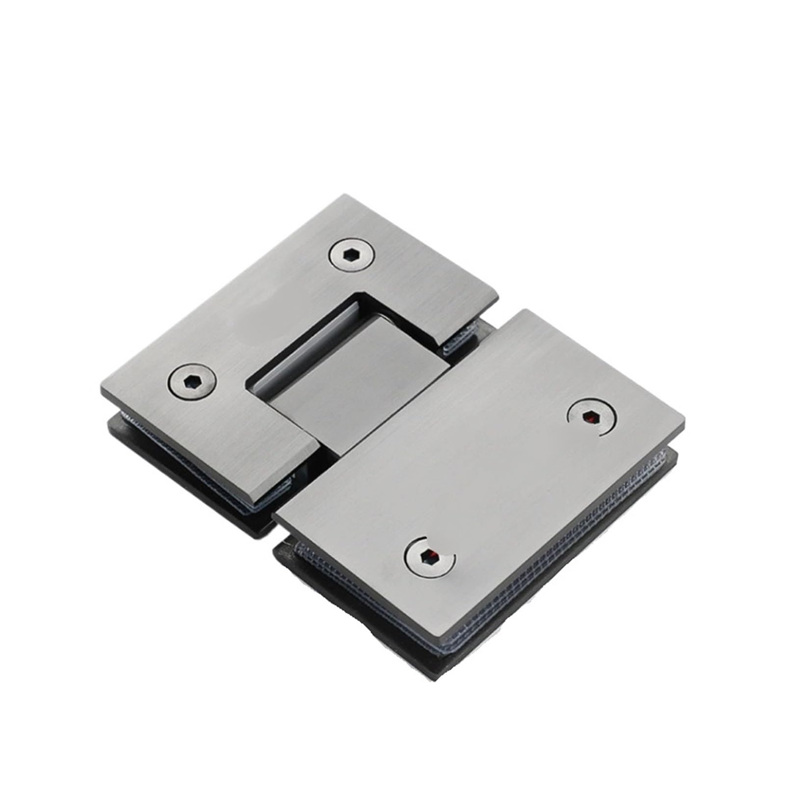 Pjfcewfdgx Grey 180 Degree Heavy Duty Glass Clamp Shower Door Hinge