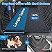 PJDDP Comfortable Back Seat Extender for Dogs, Hard Bottom Dog Seat Cover to Enhance Space Supports 330Lb, Waterproof Dog Backseat Extender Hard Bottom, Hard Bottom Dog Hammock for Cars, Suvs, Trucks