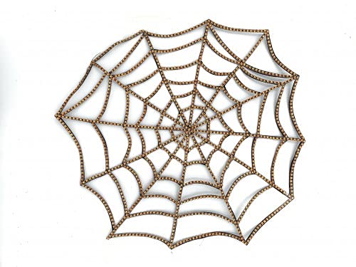 Party Magic Halloween Spider Web W/Diamand 43Cm
