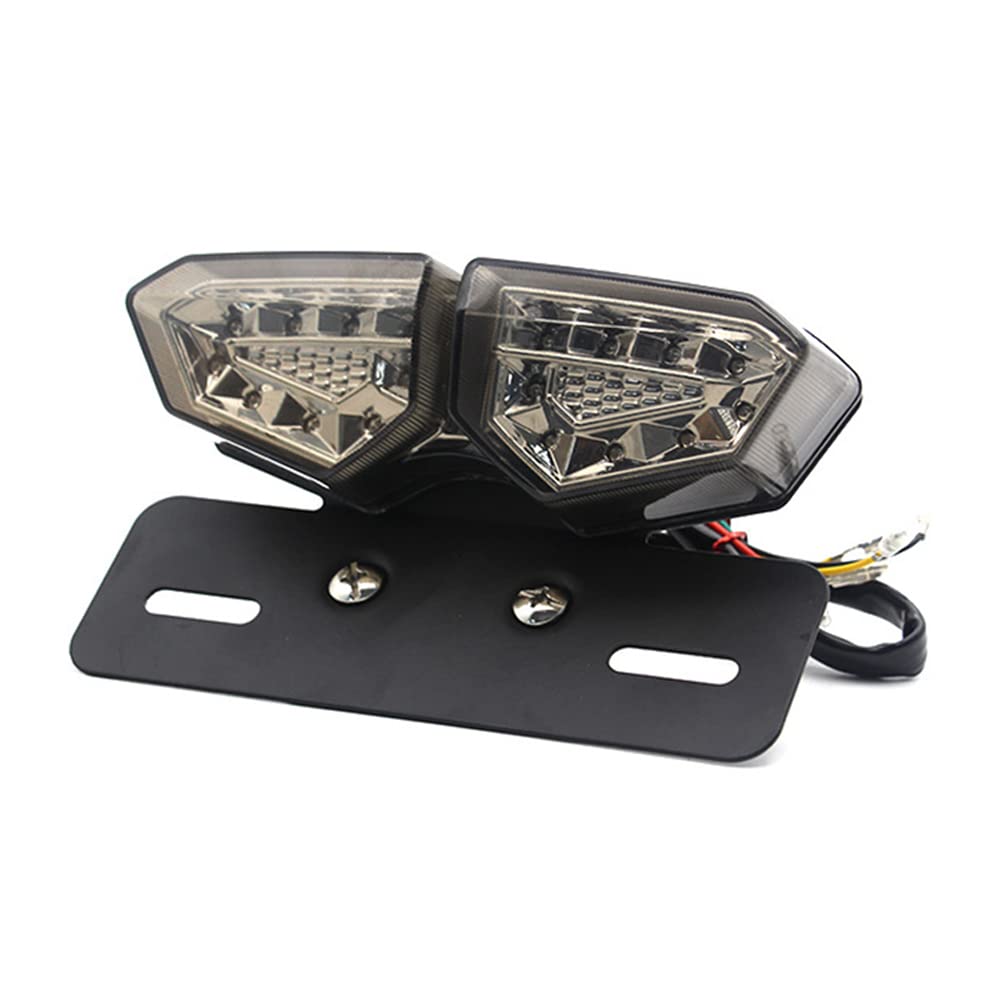 Motorcycle Universal Rectangular Rear/Brake Light Unit