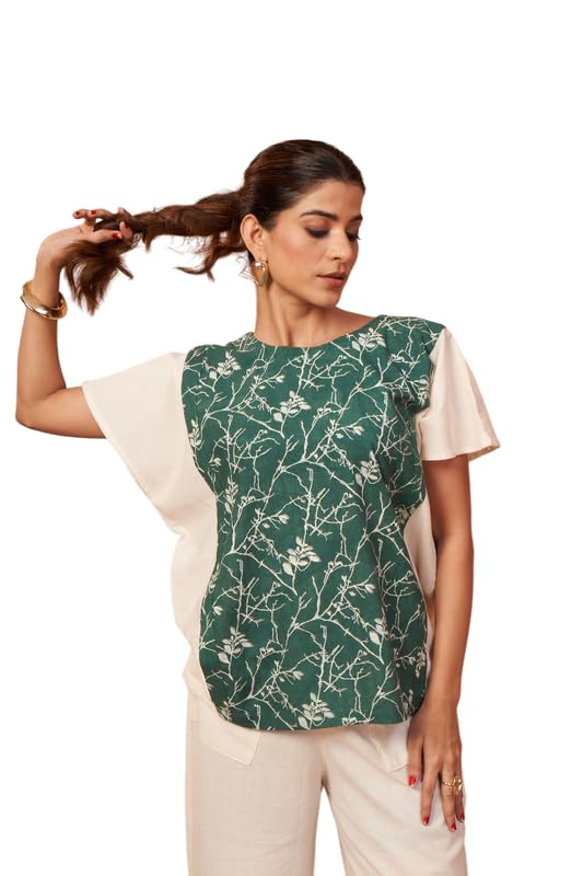 बोlkii Bolkii Zero Chill Poncho for Women and Girls – Khadi Power Silhouette Top with Bold Clash-Core Style, Dramatic Statement Layer for Confident, Attention-Grabbing Energy, Elegant Vibes-picture-45