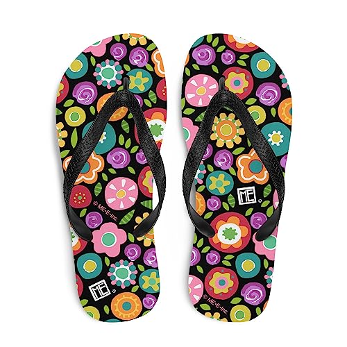 Mary Engelbreit Rainbow Floral Flip-Flops