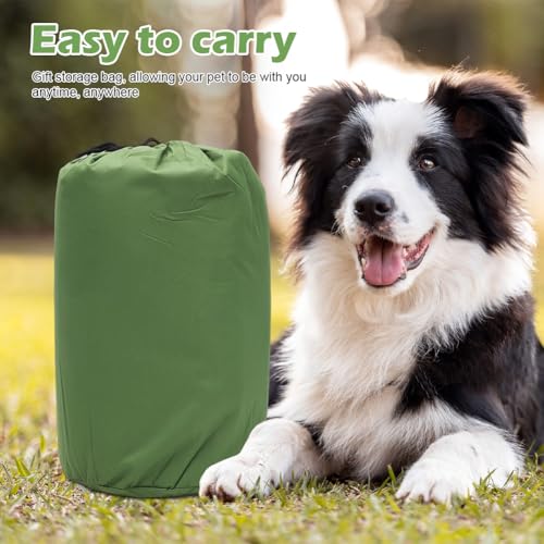 Gohytal Hundedecke Waschbares, 110 x 68cm Hundematte Komfort und Weiches Wasserdichtes Hundebett, Hundekissen für Reise Camping Outdoor Hundematte für Kleine, Mittelgroße Hunde
