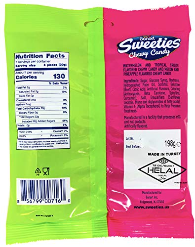 Bonart Sweeties Tropical Fruits Pack de 3 miniatura 2