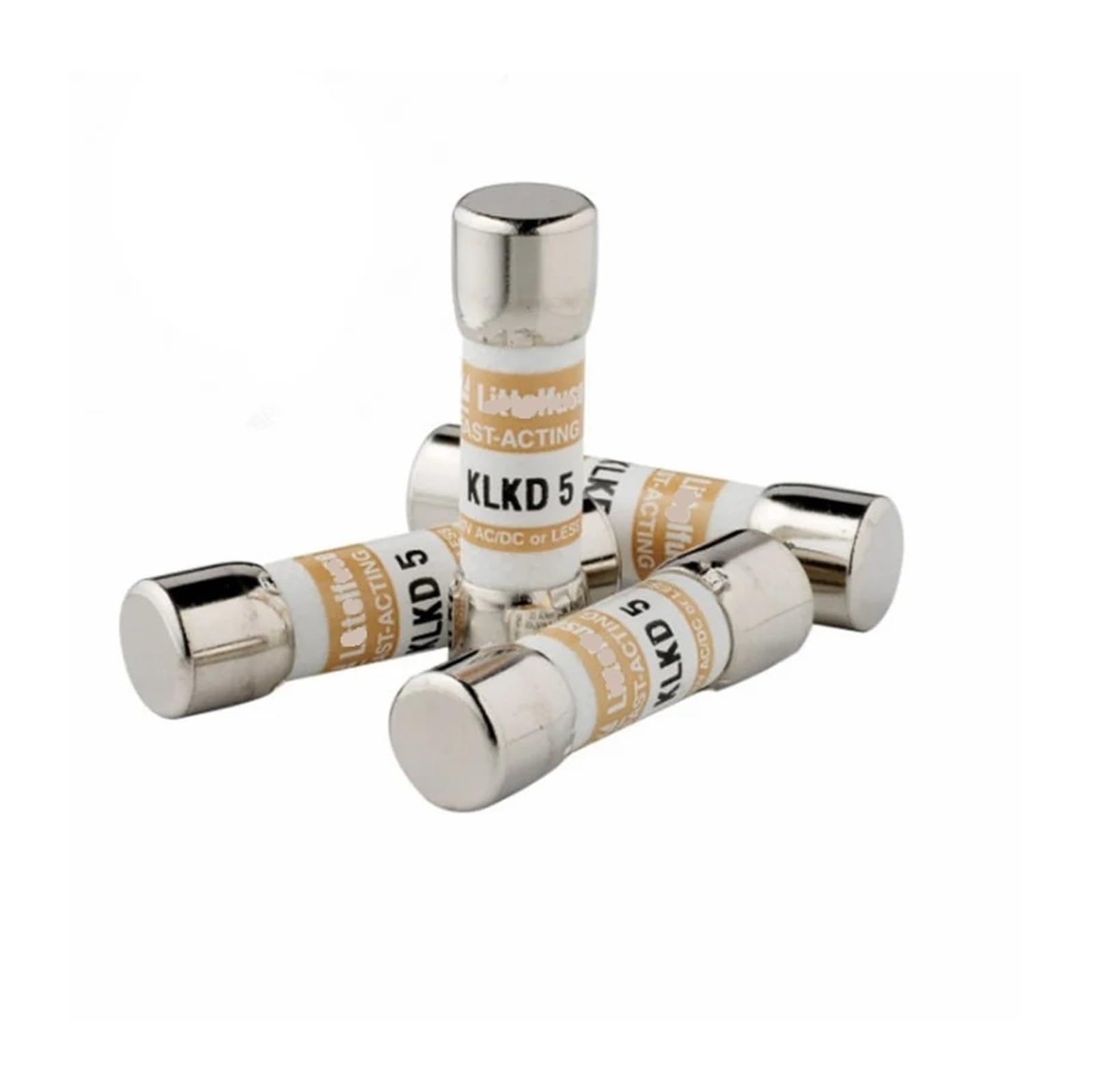 Fusible en céramique T 10A 600V KLKD010 pour stopper les pannes de surtension