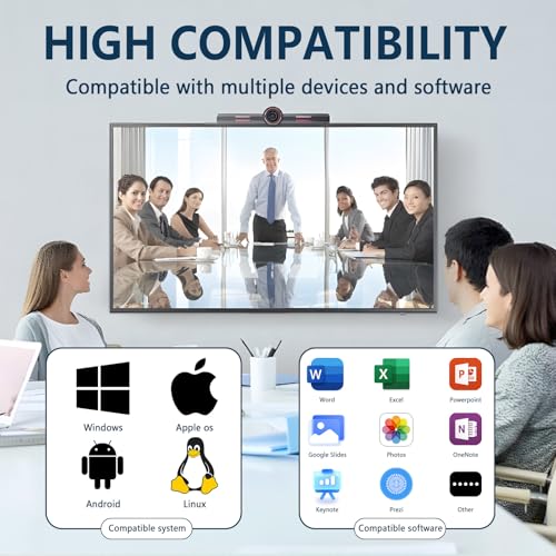 Presenter - 2,4 Ghz Usb PräSentator Mit 3-Stufigem Rotlicht-Laser | Ausziehbarer Zeigestab | 199-Minuten Countdown Timer | Kompatibel Mit Windows/Mac/Linux & Powerpoint/Keynote/Google Slides (schwarz)