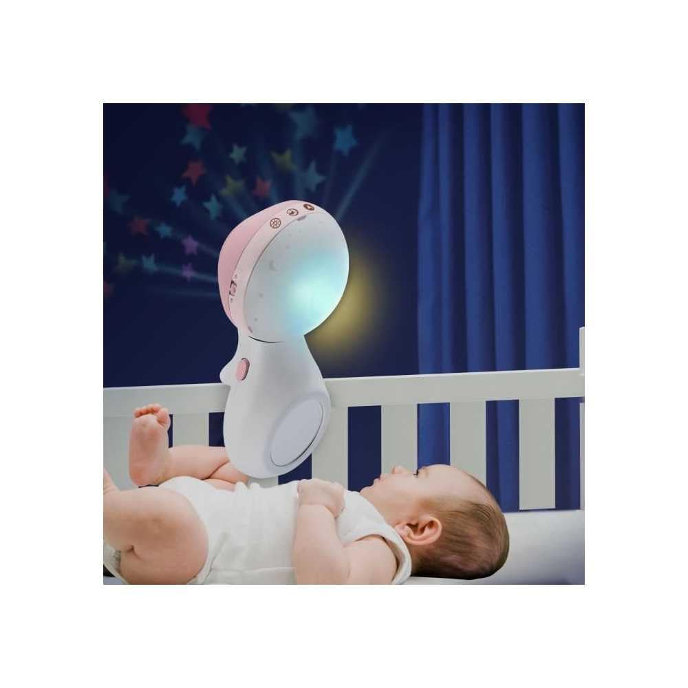 Infantino 3w1 Projektor Muzyczna Karuzela różowa 4914
