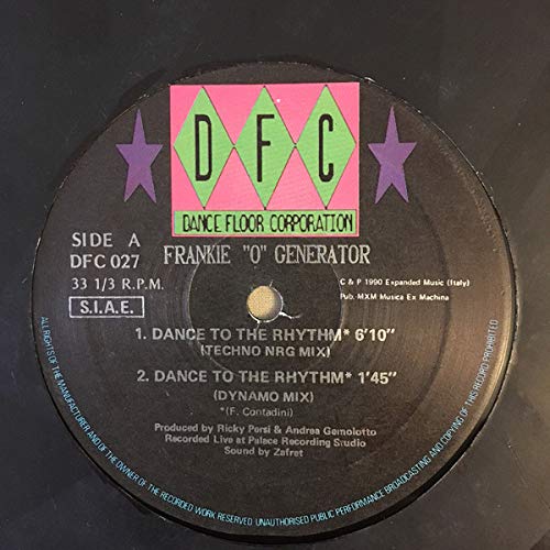 Dance To The Rhythm Frankie "O" Generator Amazon.de MusikCDs & Vinyl