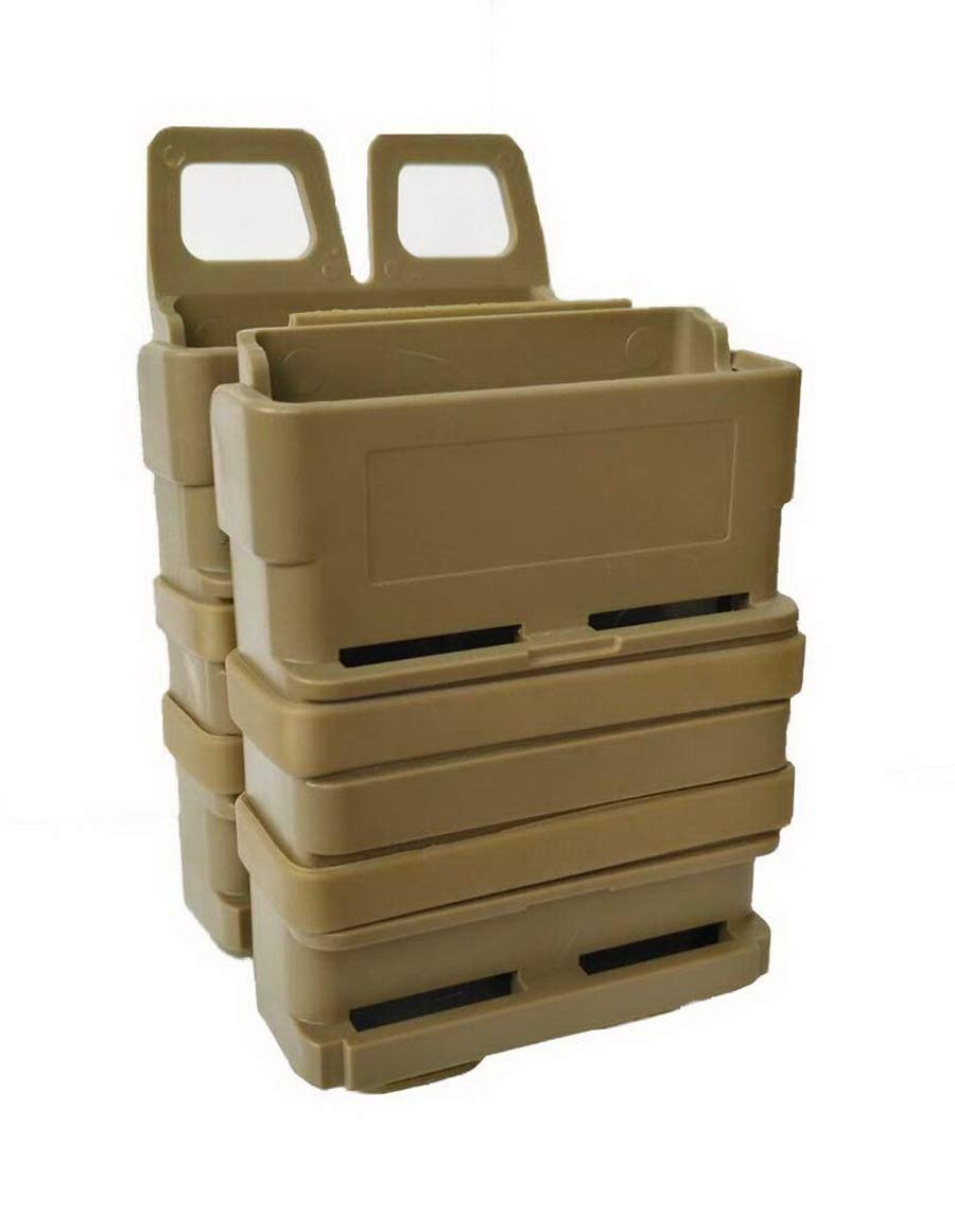 Tactical Magazine Pouch For 5.56 & 7.62 Magazines - MOLLE Compatible Soft Mag Carrier