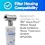 3M Aqua-Pure Whole House Scale Inhibition Inline Replacement Water Cartridge AP431, For Aqua-Pure System AP430SS (Pack of 2)