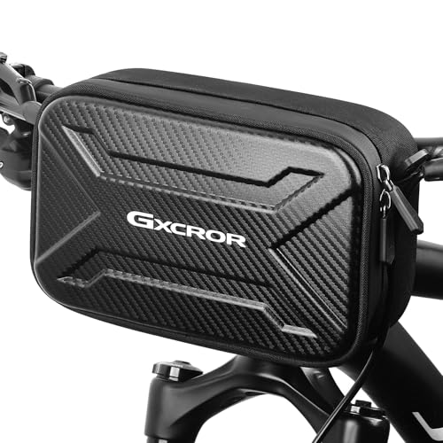 GXCROR 3L Lenkertasche Fahrrad,Fahrradtasche Lenker,Lenkertaschen,Fahrradlenkertasche für Rennrädern und Mountainbikes