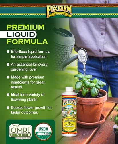 FoxFarm Fertilizer Soil Trio Liquid Nutrient: Tiger Bloom, Grow Big, Big Bloo...