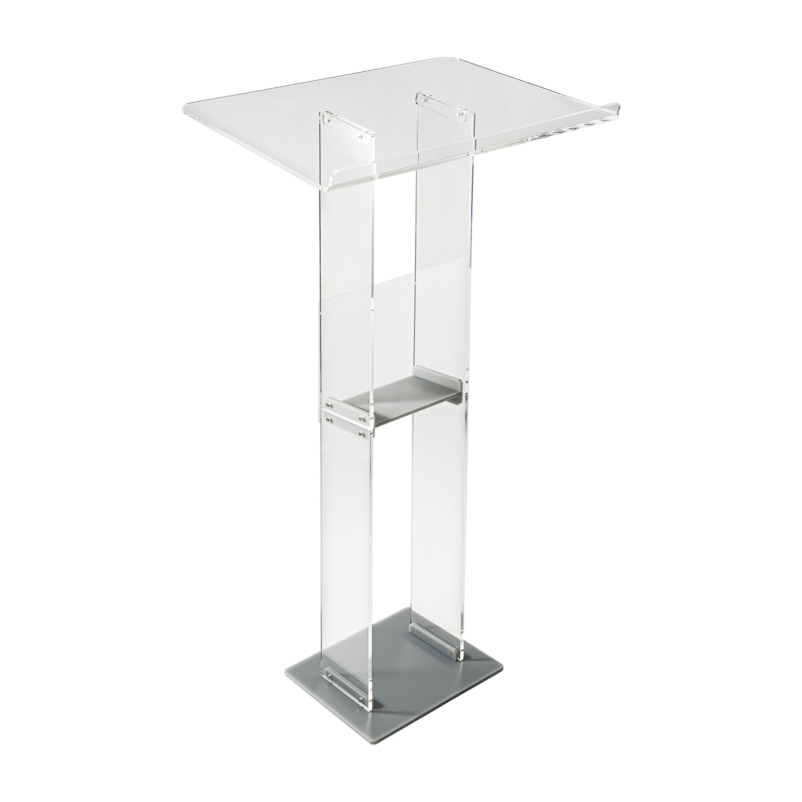 Acrylic Podium Stand Angle Adjustable Modern Lecterns