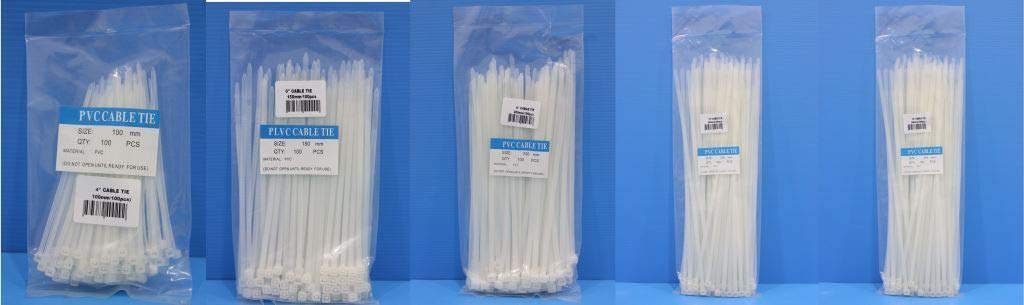 ENGARC White PVC Cable Tie 4" to 12Inches (100 Nos - 1000Nos) (1000, 100MM) (B07Y8PN92M) Amazon Price History, Amazon Price Tracker