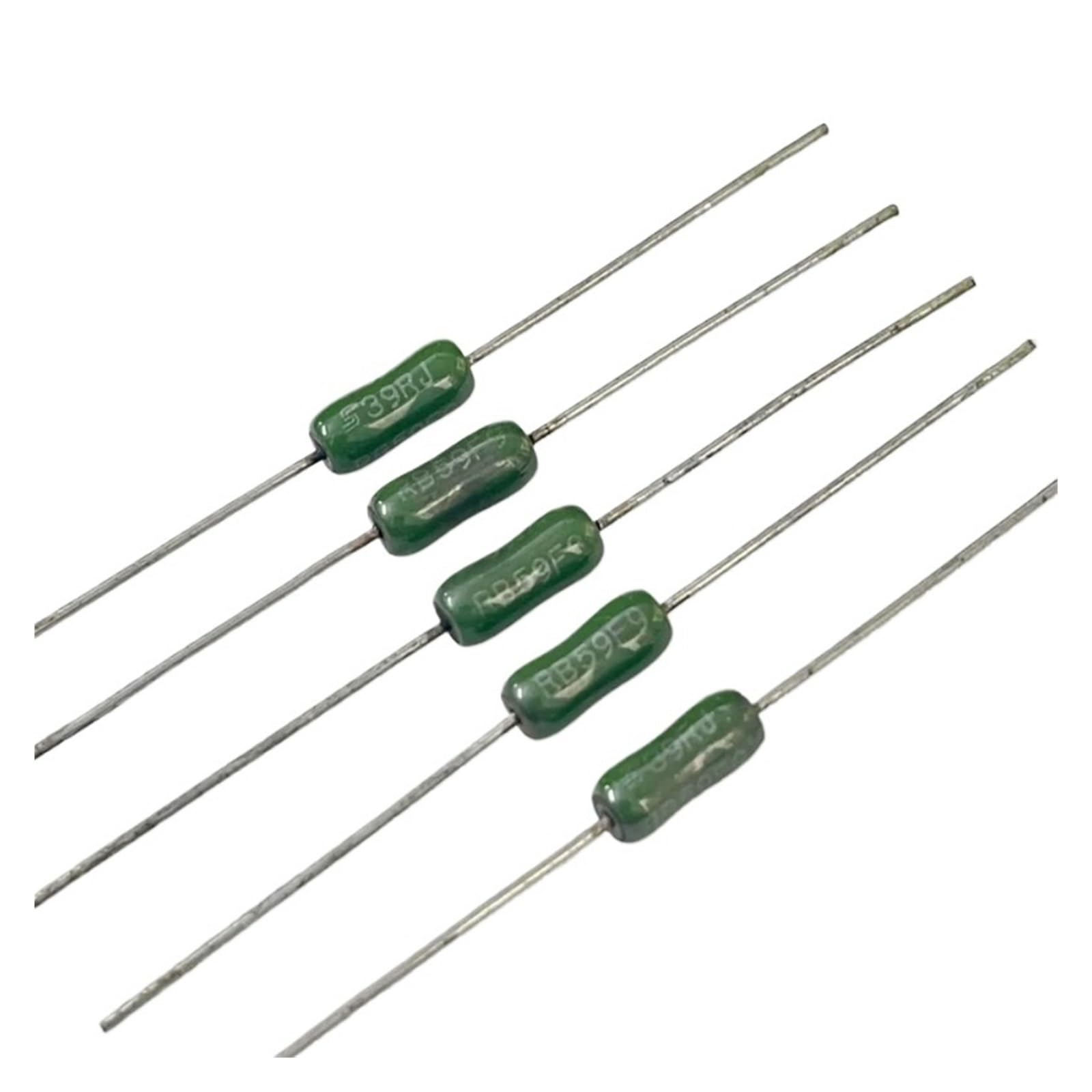 BALYDLUL 5pcs 3W 4.7R 5.6R 27R 39R 620R resistance(3W 27R 4.5X11.5)