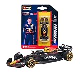 Bburago – F1 Red Bull Racing RB21 2025#1 Max Verstappen, Diecast-Modellauto im Maßstab 1:64, detaillierte Nachbildung eines Formel-1-Rennwagens, offizielle Farben, Sammlerblister, 14+