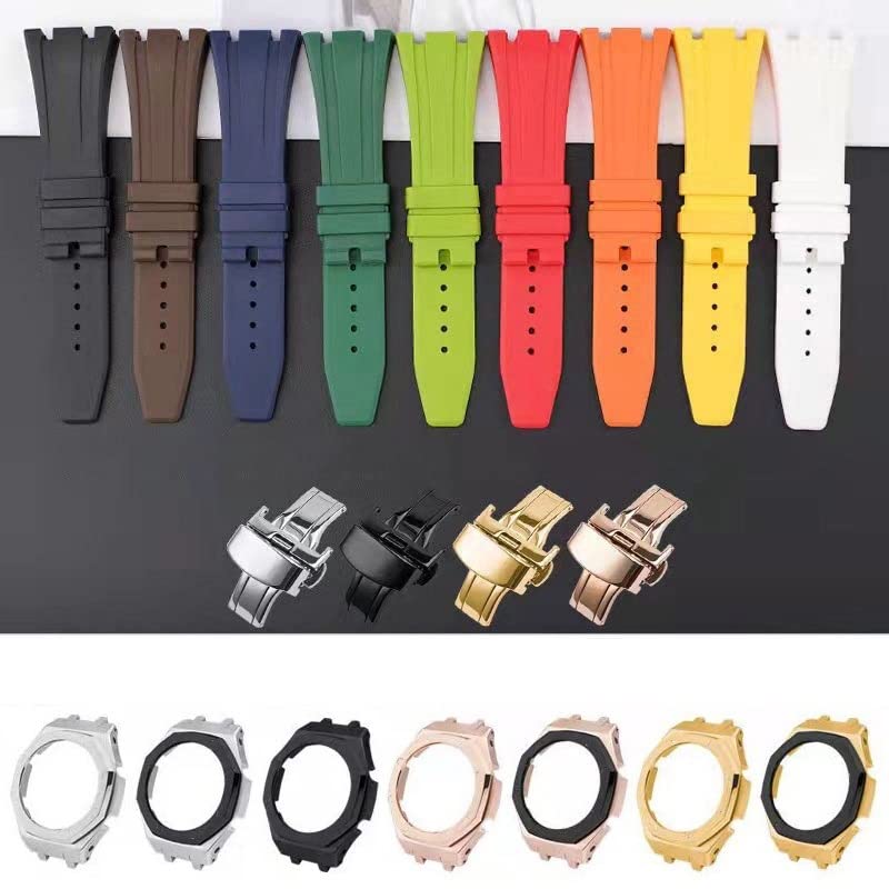 Kit MOD 4ème génération GA2100 en acier et bracelet caoutchouc