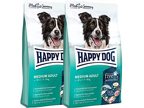Happy Dog fit & vital Medium Adult D 2 x12 kg