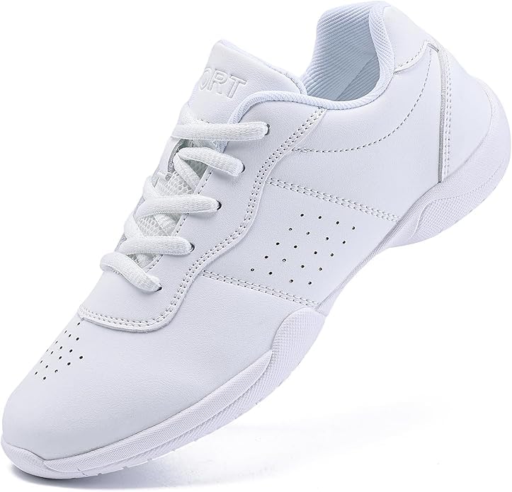 YHYLRON White Cheer Shoes for Girls and Women Breathable...