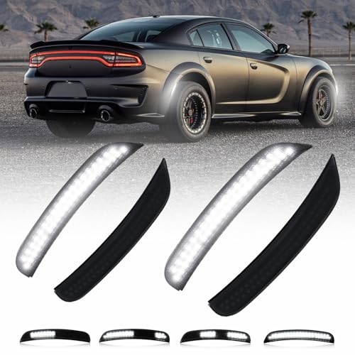 AUTOONE Dynamic LED Side Marker Lights for Charger 2015-2023