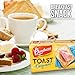 Bauducco Original Toast | Light & Crispy Toasted Bread, (Pack of 4)