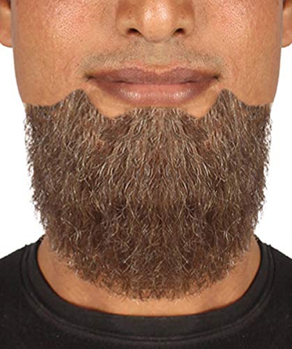 HPO Men's Balbo Style Beard Set Mixed Brown Cosplay Beard