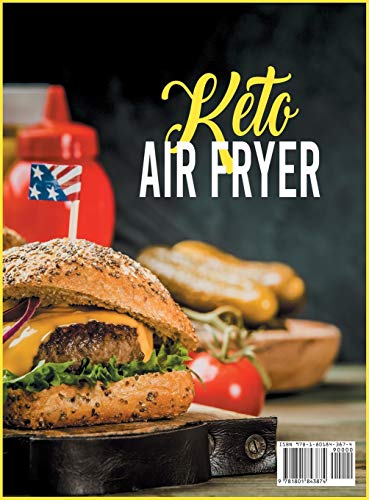 Keto and Vegan Air Fryer Cookbook with Pictures [2 in 1]: Easy and Healthy Green and Keto Recipes to