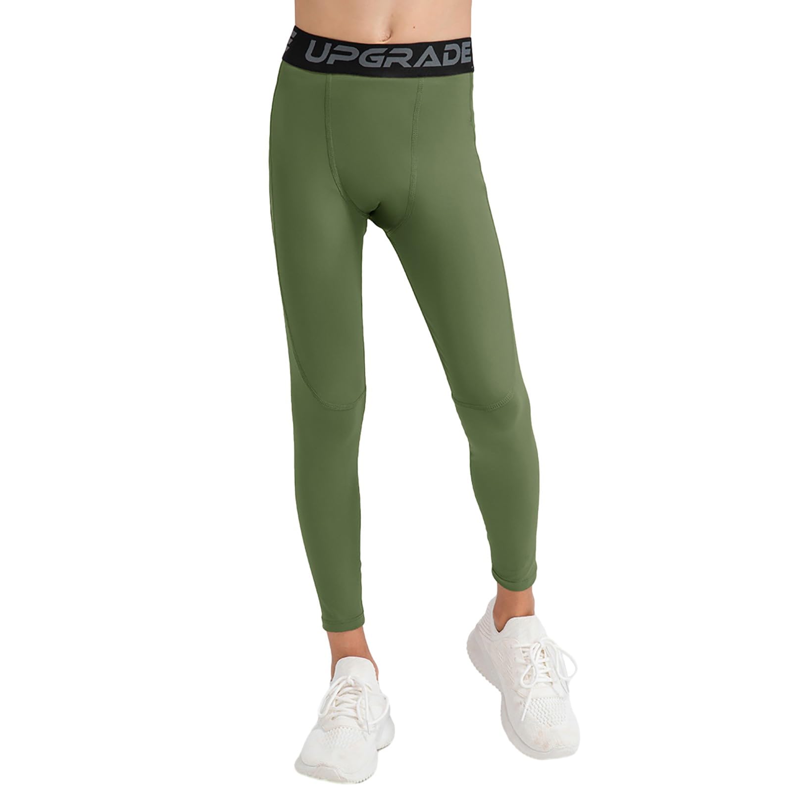 Naiyafly Pantalon de compression pour garçons - Leggings de compression pour enfants - Collants de base pour le football, le hockey - Legging athlétique - Pantalon de sport
