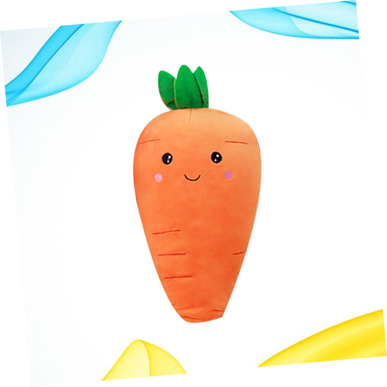 1 Pièce Coussin de Carotte Peluche Décoratif pour Canapé Oreiller pour Chambre et Salon Accessoire Original pour Maison Fêtes