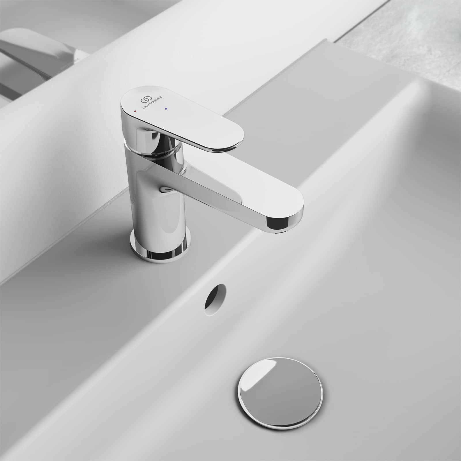 Ideal Standard BC697AA Cerafine O bateria umywalkowa z zestawem odpływowym
